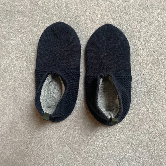 Bombas Men's Gripper Slippers in Navy Size L - Picture 2 of 5